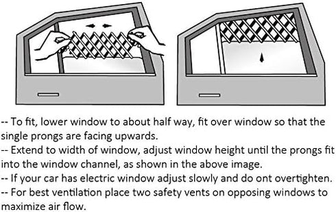 Zoie + Chloe Extra Large Car & Truck Window Pet Gate...