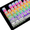 Pudding Keycaps, Translucent Layer Backlit Keycap Double Shot PBT Keycaps Set for Mechanical Keyboards - White?Only Keycaps?...