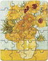 24 Pieces Twelve Sunflowers Puzzle, Toddler Artist Puzzles for Kids Ages 3-5, 4-8 Easy-an Intellectual Decompression Entertainment Game and Presch...