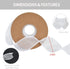 TONIFUL 1-1/2 Inch Wide White Wired Chiffon Ribbon Sheer Organza Ribbons for Crafts Floral Bouquets Wedding Car Party Decorations Valentine's Day ...