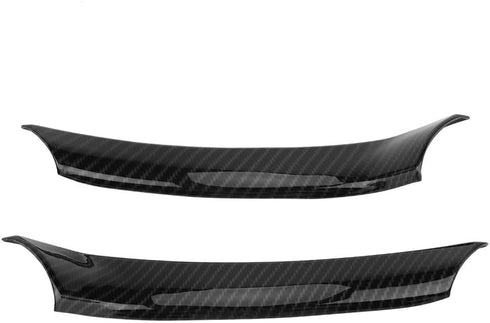 Keenso 2Pcs Car Interior Steering Wheel Carbon Fiber Decorative Decor Cover Trim for Stelvio/Giulia...
