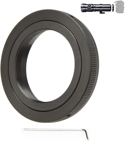 JINTU Lens Adapter T Mount T2 Ring Compatible with Nikon SLR Cameras D90 D780 D3000 D3100 D3200 D3300 D3400 D5100 D5200 D5500 D5600 D7000 D7100 D7...