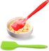 Silicone Spatulas Set of 4 - Heat Resistant Non-Stick Flexible Rubber with Solid Stainless Steel Core Kitchen Essential Gadget Premium Scraper Spo...