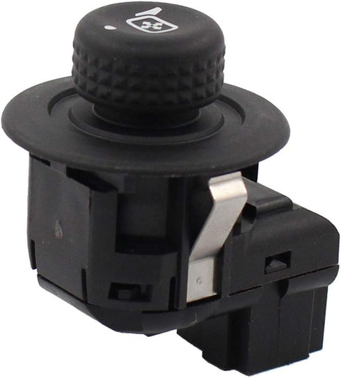 NewYall Front Left Driver Side View Power Door Mirror Control Switch Knob for Ford Crown Victoria Explorer Edge Escape Expedition Flex Focus Musta...