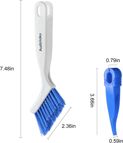 Audoloku 3PCS Crevice Brush Gap Deep Cleaning Brush Small Detail Kitchen Scrub Brush Window Groove Sliding Door Track Home Cleaning Brush...