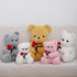 12 inch Teddy Bear Stuffed Animal with Rose, Soft Cuddly Stuffed Plush Bear, Gifts for Kids Baby Toddlers on Baby Shower, Valentine's Day (White)...