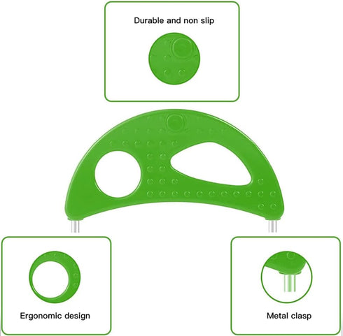 Haofy Juicer Tool, Juicer Accessories for Power Juicer Compatible with Delux PRO Classic CL003AP E1188 E1189 MT1000, Juicer Replacement Part(Green...