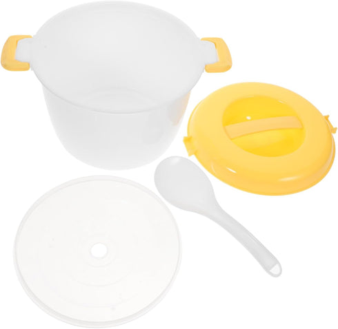 Rice Cooker Rice Maker Cooker Micro Food Steamer Microwave Mini Food Steamer Induction Heater Tool Rice Making Tool Oven Rice Steamer Oatmeal Trav...