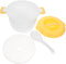 Rice Cooker Rice Maker Cooker Micro Food Steamer Microwave Mini Food Steamer Induction Heater Tool Rice Making Tool Oven Rice Steamer Oatmeal Trav...