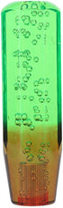 Car Shift Knob Head, Universal Two-Color Crystal Bubble Shift Gear Knob Manual Gear Stick Lever Head with 8mm 10mm Thread (Green Brown)...
