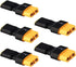 5-Pack XT30 Plug Male Connector to XT60 Plug Female Connector No Wire Adapter for RC FPV Drones Car Lipo NiMH Battery Charger ESC...