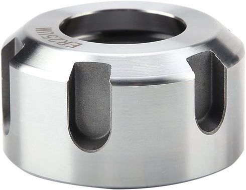 ER25 Clamping Nuts, Metal Collet Nut Chuck Holder Lathe Machine Tools Dynamic Balancing Nut Extras Swapping Precision Collets (M32×1.5-White) for ...