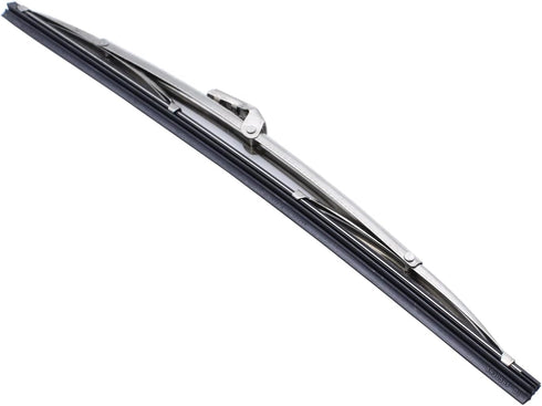 1 Pair SHLPDFM 12" Polished Stainless Steel Front Windshield Wiper Blades worked with the curved arms and the straight arms...