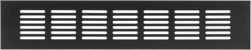 Vent Systems 12'' x 2.4" Inch Brown - Aluminum Ventilation Grille - Home Improvement Floor, Wall, Door Duct Cover 300x60mm...