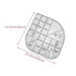 Curved Corner Cutter Ruler, Acrylic Sewing Patchwork Ruler Transparent Templates Creative Quilt Ruler Template Patchwork Tool DIY Sewing Supplies,...