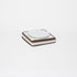 Household Essentials China Plate Storage Box, Holds 12 Dessert Plates or Bowls, Windowed Panel, Sturdy Frame and Reinforced Handles, Felt Cushions...