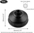 DEDC 3.39inch/86mm 16 Flutes Aluminium Oil Filter Wrench for BMW, Oil Filter Housing Cap Removal Tool for N20, N26, N51, N52, N54, N55, N63, N74, ...