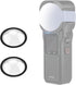 PULUZ Dual Lens Guard for Insta360 ONE RS 1-Inch 360 Edition PC Sticky Lens Protection for ONE RS 1-Inch 360 Edition Sports Camera Lens Cap Access...