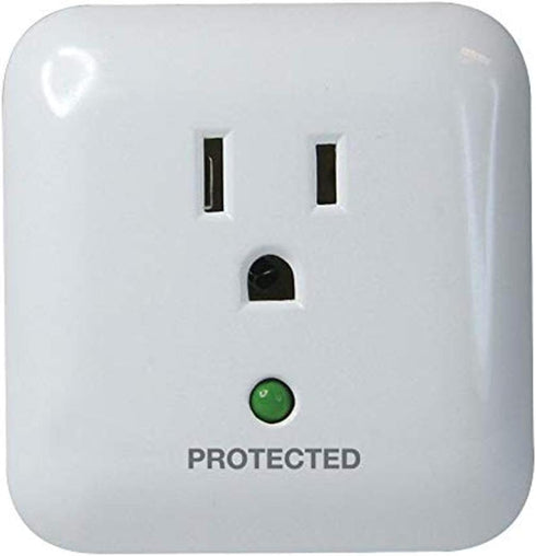 Prime Wire PB802105 1-Outlet Large Appliance Surge Protector with Surge Alarm...