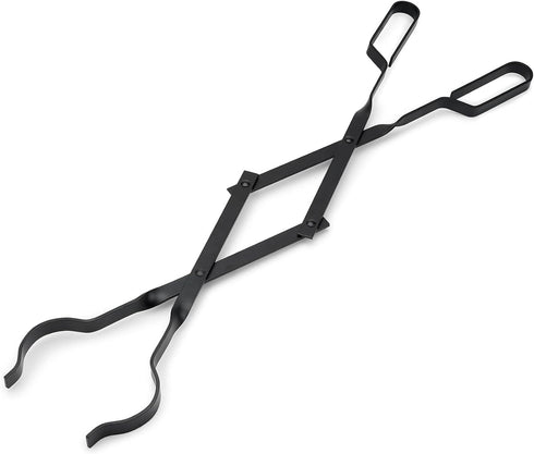 Stanbroil Outdoor Campfire Fireplace Tongs, 26" Long, Log Grabber, Black...