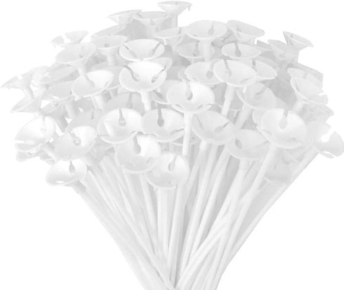Balloon Sticks - 100Pcs Balloon Stick and Cup for Party Wedding...