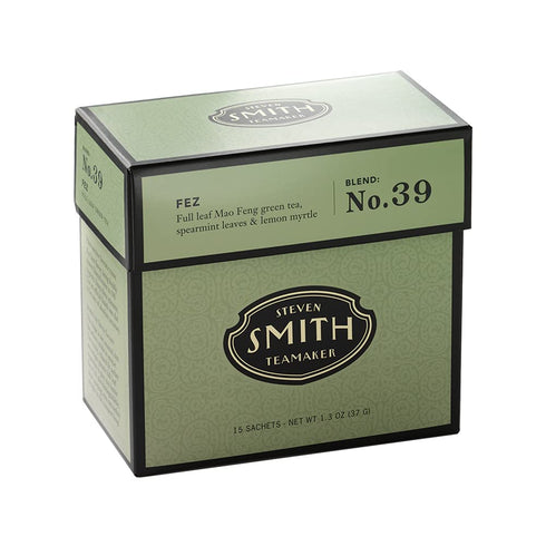 Smith Teamaker Fez Blend No. 39 (Full Leaf Green Tea), 1.3 Oz, 15 Bags...