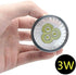MR16 LED Bulbs MR16 3W LED Cool White Light Bulbs GU5.3 MR16 LED Bulbs 12V 3 Watt LED Spotlight Bulbs for Landscape Recessed Track Lighting,20W Ha...
