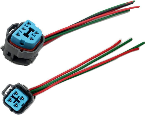 Fuel Pump Harness Connector Plug Replacement Compatible with HONDA Various Models 4PIN 5PIN (4PIN)...