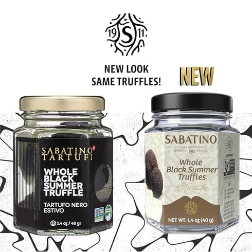 Sabatino Tartufi Whole Black Summer Truffle, 1.4 Ounce...