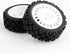 4Pcs Rubber Tire Plastic Wheel Tyre for Tamiya XV-01 XV01 TA06 TT-01 TT-02 PTG-2 RC Rally 1/10 RC Car Upgrades Parts Accessories...