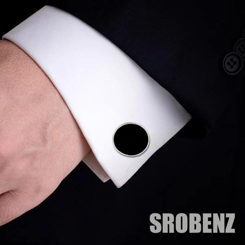 Cufflinks for Men and Tie Clips Set of 12 Necktie Tie Bar Clips Business Shirts Wedding Tuxedo Classic Cuff links for Wedding Groom Business Elega...