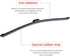 Replacement for BMW X3 F25 2011-2017, Rear Windshield Wiper Arm Blade Set - OTUAYAUTO Factory OEM Style...