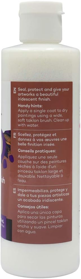 Mont Marte Premium Iridescent Varnish 8.1oz (240ml), Perfect for Acrylic Painting and Fluid Art...