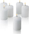 Bulk Pack of 72 White Votive Candles - Box of 72 Unscented Bulk Candles - 15 Hour Burn Time - for Weddings, Restaurants, Parties, Spa and Decorati...