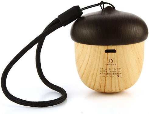 HaoYiShang J2 Bluetooth Speaker,JFA Portable Mini Speaker Cute Wooden Nut Shape Unique Design Outdoor Loudspeaker for Phone Backpack Travel...