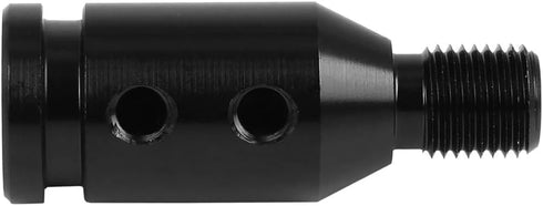 X AUTOHAUX M12 X 1.25 Car Universal Black Gear Shift Knob Adapter for Non Threaded Shifter...