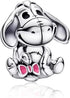 925 Sterling Silver Dog Paw Print Elephant Tiger Charms for Bracelets Necklaces,Birthday Cake Number 16 Clip Charm Pendants Beads Jewelry Gift for...