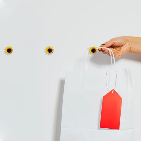 40Pcs Sunflower Push Pins Sunflower Thumb Tacks Decorative Flower Cork Board Tacks for Bulletin Board, Photos Wall Maps and Other Offices Schools ...