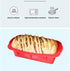 2 Pack Silicone Square Cake Pan,8x4 Inch Bread Loaf Pans,Silicone Baking Pan Non-Stick, Easy Release,Baking Pan for Baking -for Homemade Bread,Toa...