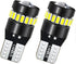 Premium194 LED Bulb Error-Free with Projector & Canbus - 400 Lumens T10 194 LED Auto Bulbs - for Interior, Dome, Map, Door, Courtesy, License Plat...