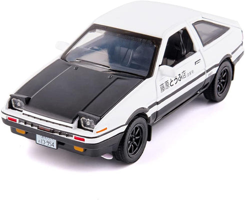 BDTCTK 1/32 AE86 Initial D Model Car, Zinc Alloy Pull Back Toy car with Sound and Light for Kids Boy Girl Gift(Black)...