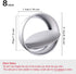 8 Inch Round Cake Pan, Non-Stick Cake Baking Pans with Removable Bottom, Aluminum Cheesecake Pan Chiffon Cake Mould...