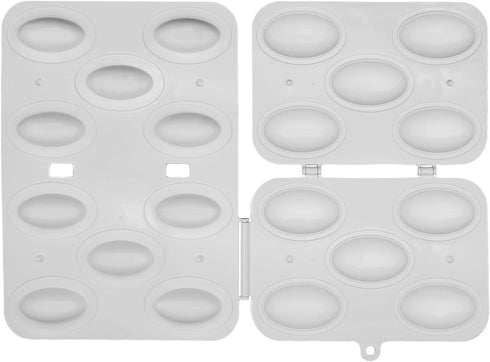 Kofte Meatball Maker Press Mold 5 In 1 Set, 3 Steps Easily To Make Pro Kubba Rollers 3inch X 2inch With Hook Holes...