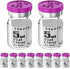 Sterile Empty Vials with Self Healing Injection Port,with Flip Off Aluminum Cap,Sterile Package (5ml,10)...