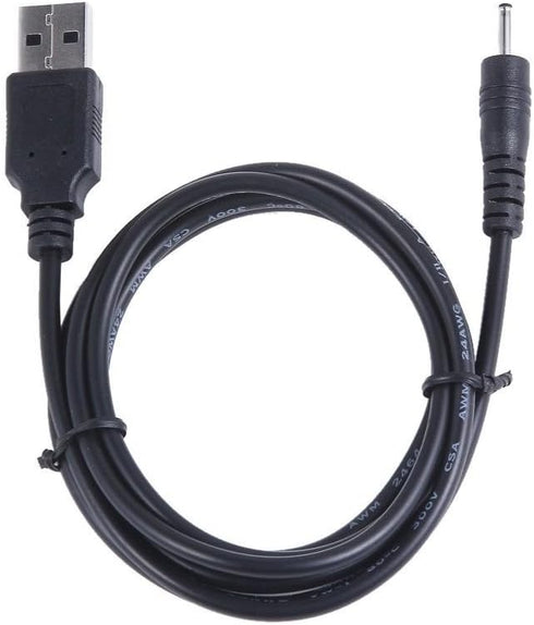 NiceTQ USB DC Power Charging Charger Cable Cord For RCA 10 Viking Pro RCT6303W87 / RCT6303W87DK Tablet...