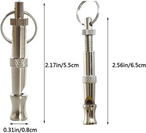 Dog Whistle to Stop Barking Neighbors Dog Training Tools High Pitch Dog Training Whistle Copper Core Dog Whistles for Recall and Pet Behavior Cont...