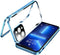 Lockable Magnetic Case for iPhone 15 Plus with Safety Lock Screen Protector Camera Lens Protector Double-Sided Glass 360° Full Body Bumper Cover C...