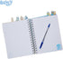 Innovative Designs Bluey Tab Journal Notebook, Spiral Bound, 144 Lined Pages, 8 x 7 inches, Blue...