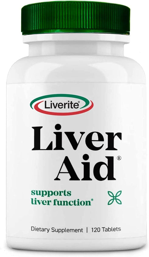 Liverite Liver Aid 120 Tablets, Liver Support, Liver Cleanse, Liver Care, Liver Function, Energy....