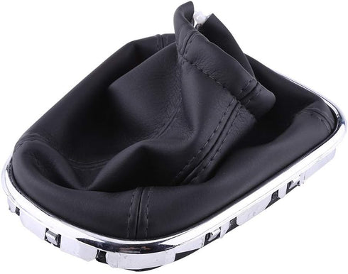 Qiilu Shift Boot for Cruze 2008-2012 Gear Shift Gaiter Boot PU Leather Shift Knob Shifter Boot Cover Gear Shift Knob Boot Dust Cover...